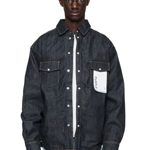 PURPLE Men's Denim Shirt Jacket